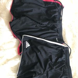 Black and pink shorts 2 pairs